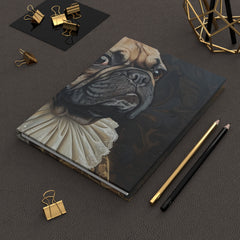 French Bulldog Hardcover Journal - Fine Art Inspired Matte Finish