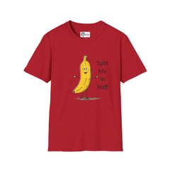 Naughty Nibbles Funny Adult Humor Banana Unisex Soft-Style T-Shirt