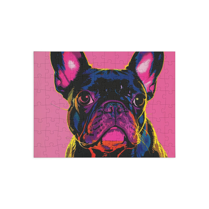 French Bulldog Fine Art Jigsaw Puzzle - 96, 252, 500, 1000 Pieces