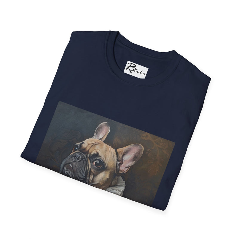 French Bulldog Fine Art Unisex Softstyle T-Shirt