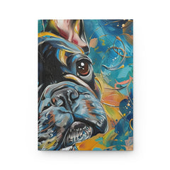 French Bulldog Hardcover Journal - Fine Art Inspired Matte Finish