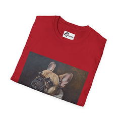 French Bulldog Fine Art Unisex Softstyle T-Shirt