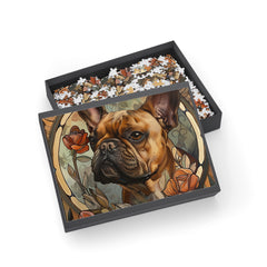 French Bulldog Fine Art Jigsaw Puzzle - 96, 252, 500, 1000 Pieces