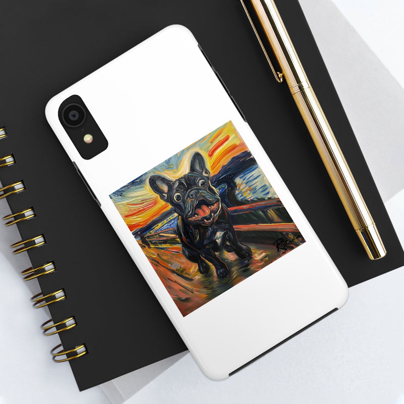 French Bulldog Fine Art Tough iPhone Case - Durable & Stylish Protection