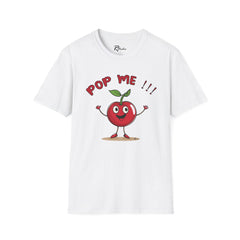 Naughty Nibbles Funny Adult Humor Cherry Unisex Soft-Style T-Shirt