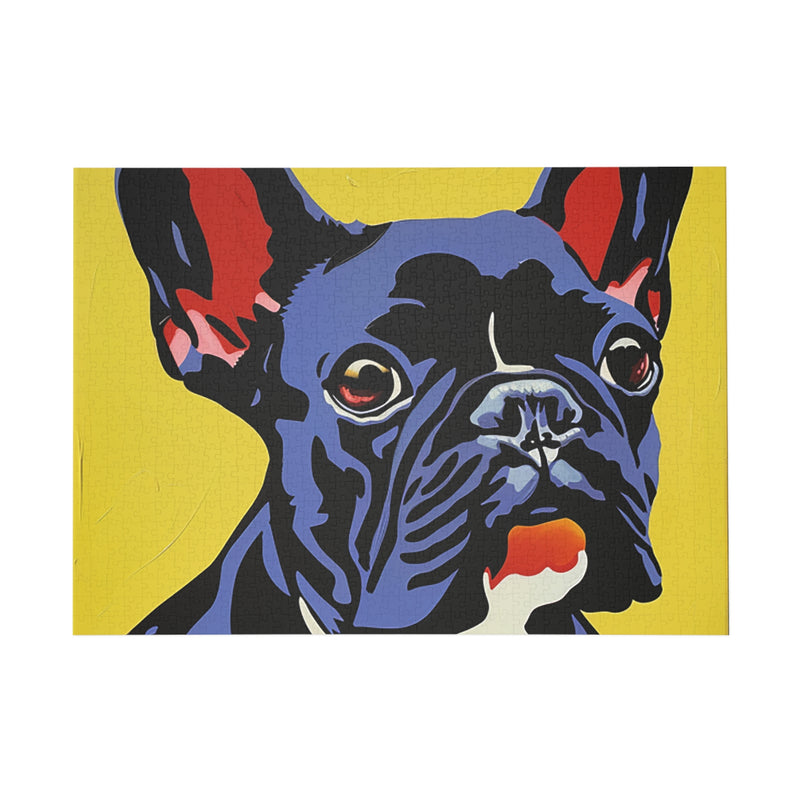 French Bulldog Fine Art Jigsaw Puzzle - 96, 252, 500, 1000 Pieces