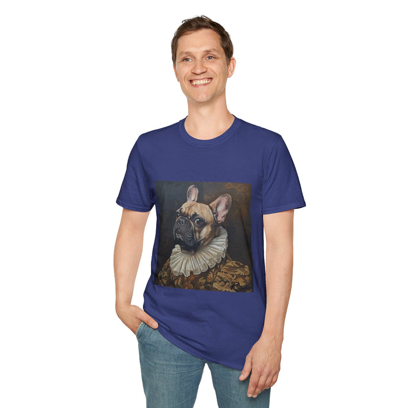 French Bulldog Fine Art Unisex Softstyle T-Shirt