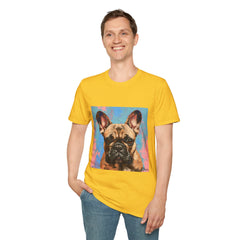 French Bulldog Fine Art Unisex Softstyle T-Shirt