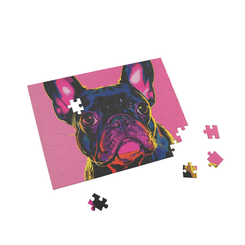 French Bulldog Fine Art Jigsaw Puzzle - 96, 252, 500, 1000 Pieces