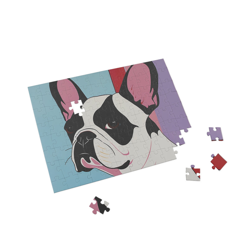 French Bulldog Fine Art Jigsaw Puzzle - 96, 252, 500, 1000 Pieces