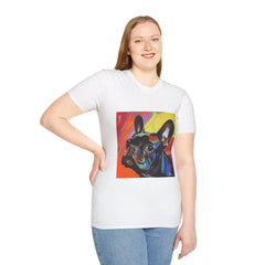 French Bulldog Fine Art Unisex Softstyle T-Shirt