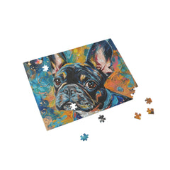 French Bulldog Fine Art Jigsaw Puzzle - 96, 252, 500, 1000 Pieces