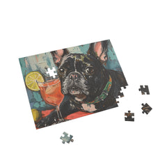 French Bulldog Fine Art Jigsaw Puzzle - 96, 252, 500, 1000 Pieces