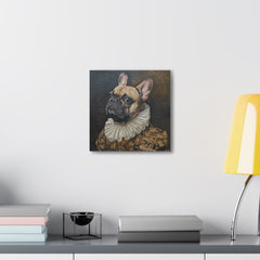 Colorful Fine Art French Bulldog Canvas Print - Multicolored Home Decor