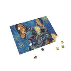 French Bulldog Fine Art Jigsaw Puzzle - 96, 252, 500, 1000 Pieces