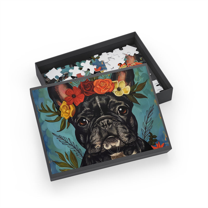 French Bulldog Fine Art Jigsaw Puzzle - 96, 252, 500, 1000 Pieces