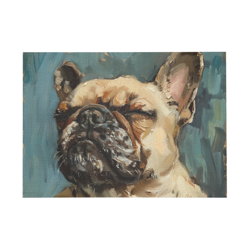 French Bulldog Fine Art Jigsaw Puzzle - 96, 252, 500, 1000 Pieces