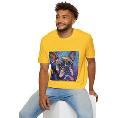 French Bulldog Fine Art Unisex Softstyle T-Shirt