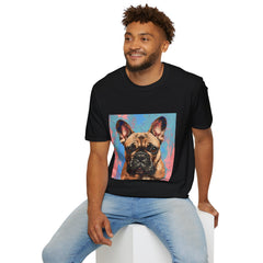 French Bulldog Fine Art Unisex Softstyle T-Shirt