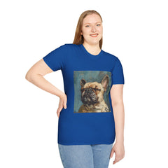 French Bulldog Fine Art Unisex Softstyle T-Shirt