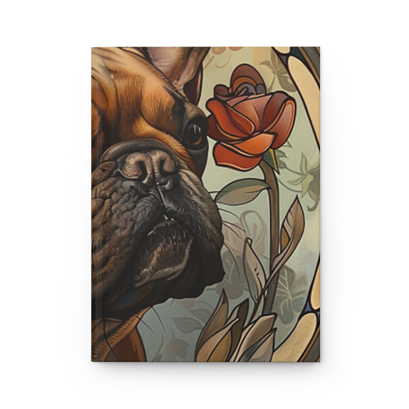 French Bulldog Hardcover Journal - Fine Art Inspired Matte Finish