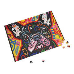 French Bulldog Fine Art Jigsaw Puzzle - 96, 252, 500, 1000 Pieces