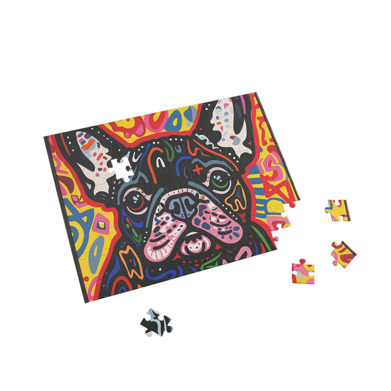 French Bulldog Fine Art Jigsaw Puzzle - 96, 252, 500, 1000 Pieces