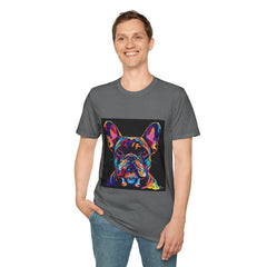 French Bulldog Fine Art Unisex Softstyle T-Shirt