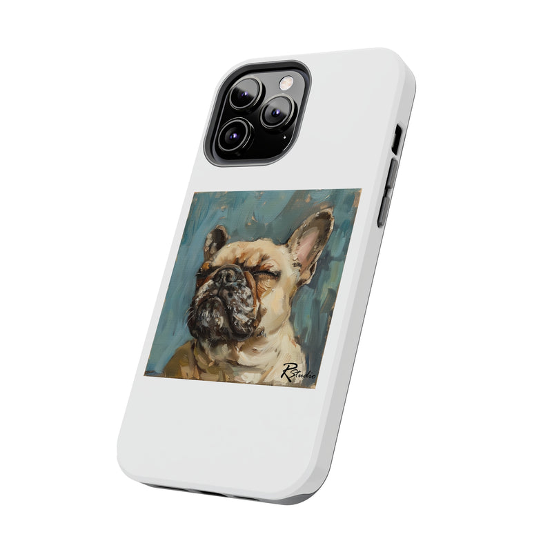 French Bulldog Fine Art Tough iPhone Case - Durable & Stylish Protection