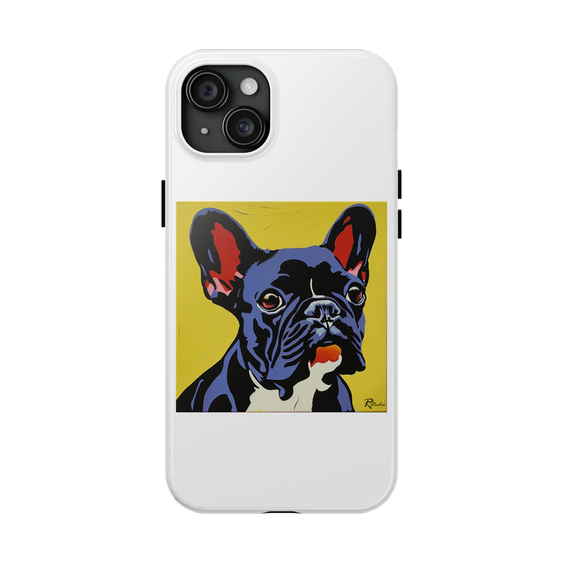 French Bulldog Fine Art Tough iPhone Case - Durable & Stylish Protection