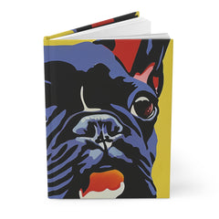 French Bulldog Hardcover Journal - Fine Art Inspired Matte Finish