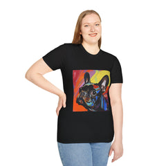 French Bulldog Fine Art Unisex Softstyle T-Shirt