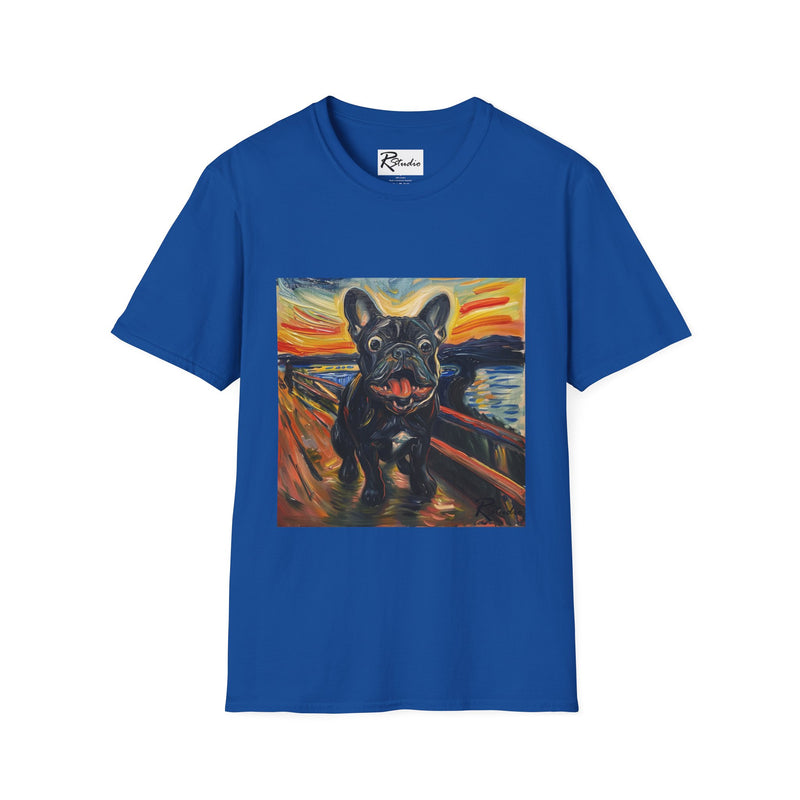 French Bulldog Fine Art Unisex Softstyle T-Shirt