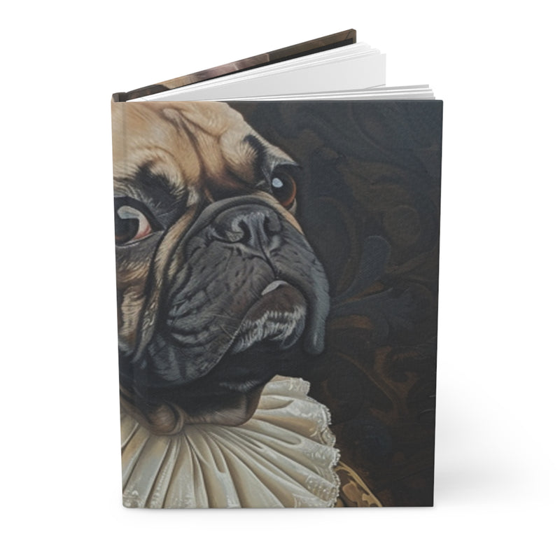 French Bulldog Hardcover Journal - Fine Art Inspired Matte Finish