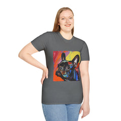 French Bulldog Fine Art Unisex Softstyle T-Shirt