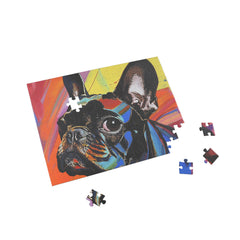 French Bulldog Fine Art Jigsaw Puzzle - 96, 252, 500, 1000 Pieces