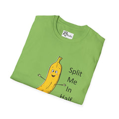 Naughty Nibbles Funny Adult Humor Banana Unisex Soft-Style T-Shirt