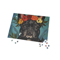 French Bulldog Fine Art Jigsaw Puzzle - 96, 252, 500, 1000 Pieces