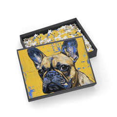 French Bulldog Fine Art Jigsaw Puzzle - 96, 252, 500, 1000 Pieces