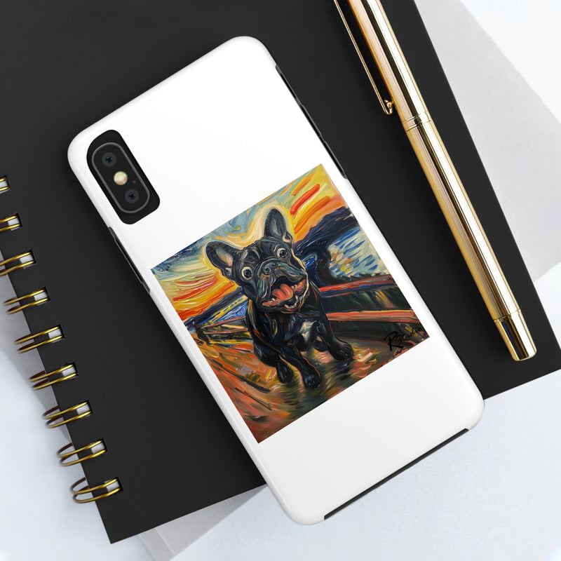 French Bulldog Fine Art Tough iPhone Case - Durable & Stylish Protection