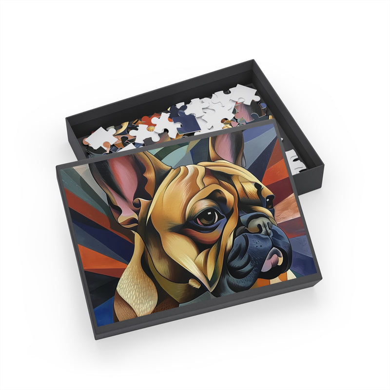 French Bulldog Fine Art Jigsaw Puzzle - 96, 252, 500, 1000 Pieces