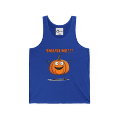 Naughty Nibbles Funny Adult Humor Pumpkin Unisex Soft-Style Tank Top