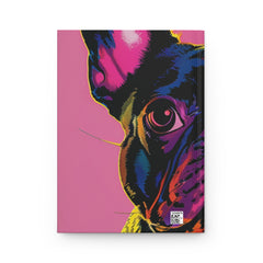 French Bulldog Hardcover Journal - Fine Art Inspired Matte Finish