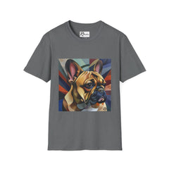 French Bulldog Fine Art Unisex Softstyle T-Shirt