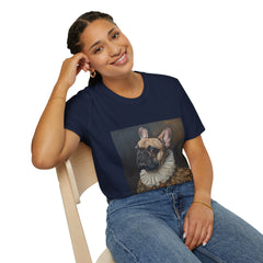 French Bulldog Fine Art Unisex Softstyle T-Shirt