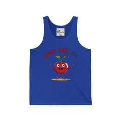 Naughty Nibbles Funny Adult Humor Cherry  Unisex Soft-Style Tank Top