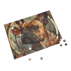 French Bulldog Fine Art Jigsaw Puzzle - 96, 252, 500, 1000 Pieces