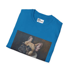 French Bulldog Fine Art Unisex Softstyle T-Shirt