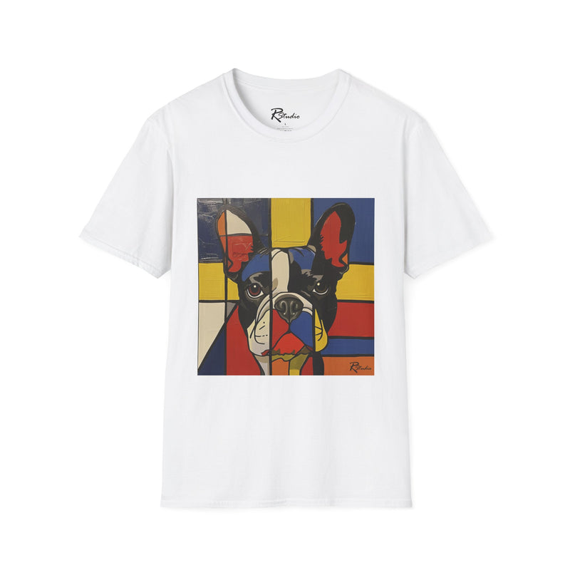 French Bulldog Fine Art Unisex Softstyle T-Shirt