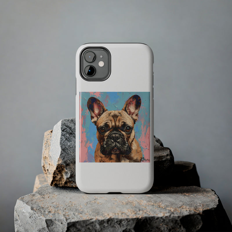 French Bulldog Fine Art Tough iPhone Case - Durable & Stylish Protection